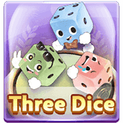 Three dice